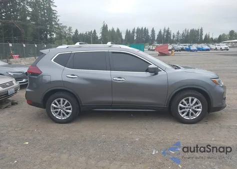 2020 Nissan Rogue Sv Fwd из США, поврежденный, VIN KNMAT2MT9LP510449